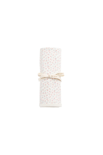 Organic Cotton Murphy Wrap - Posy Garden Pink Childrens Wrap from Jamie Kay NZ