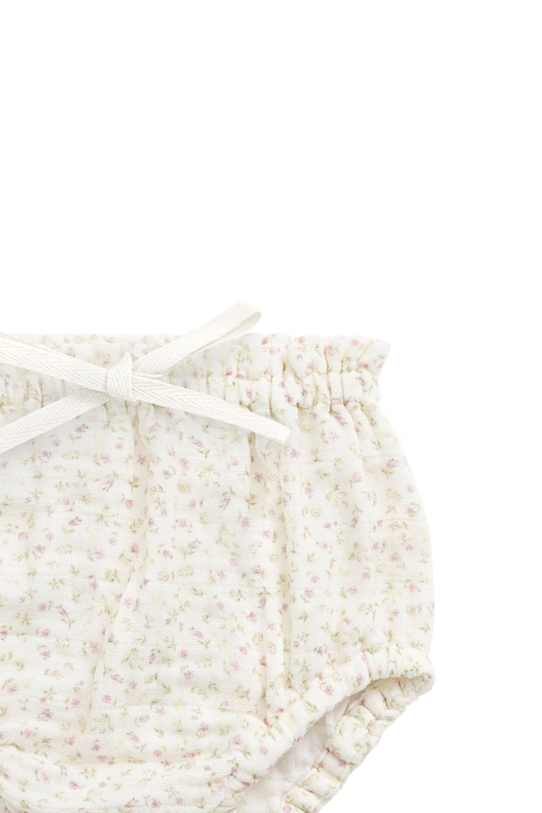 Organic Cotton Muslin Cleo Bloomer - Pippa Pink Childrens Bloomer from Jamie Kay NZ