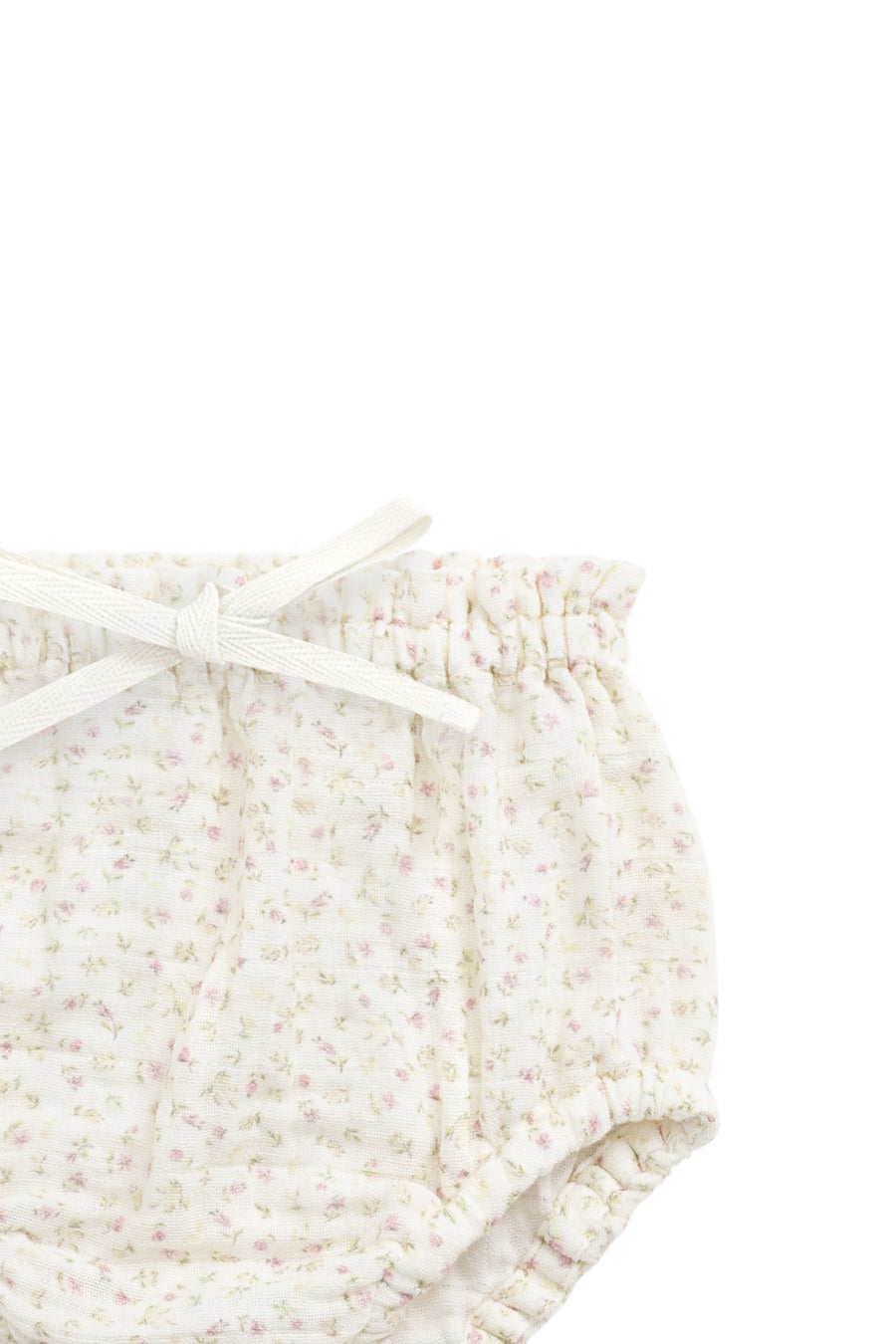 Organic Cotton Muslin Cleo Bloomer - Pippa Pink Childrens Bloomer from Jamie Kay NZ