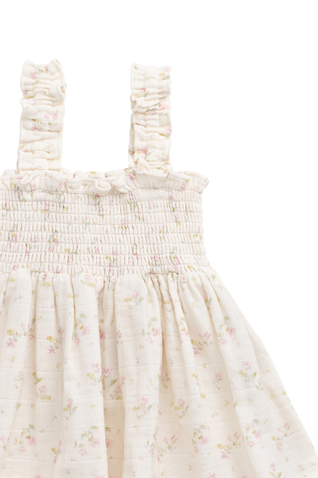 Organic Cotton Muslin Tiana Top - Emelia Pink Childrens Top from Jamie Kay NZ