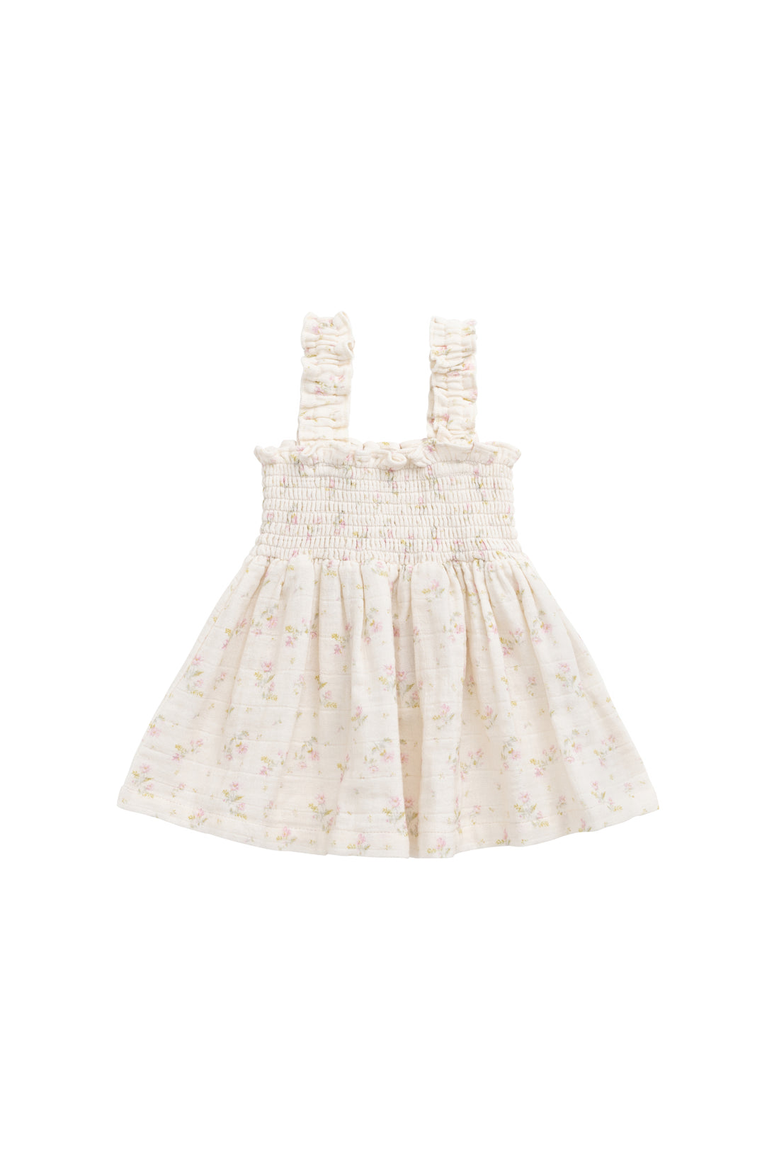 Organic Cotton Muslin Tiana Top - Emelia Pink Childrens Top from Jamie Kay NZ