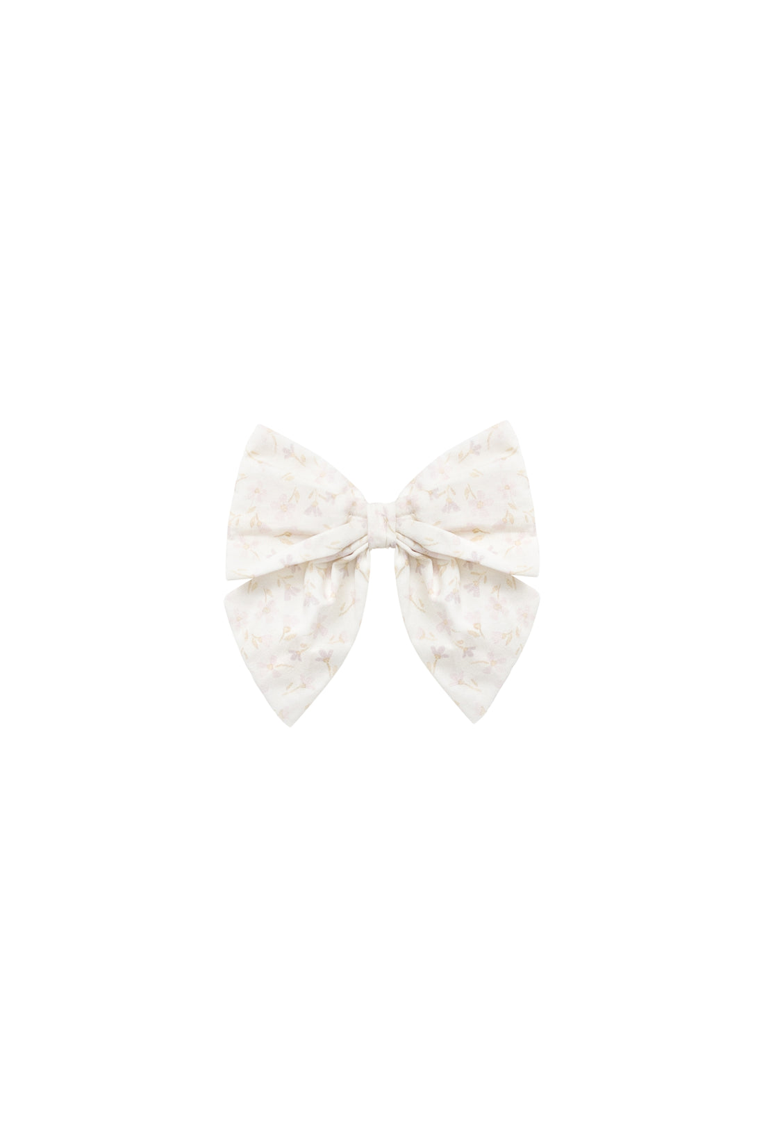 Organic Cotton Myla Bow - Aries Mauve Childrens Bow from Jamie Kay NZ