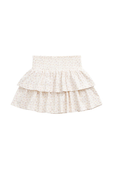 Organic Cotton Ruby Skirt - Aries Mauve Childrens Skirt from Jamie Kay NZ