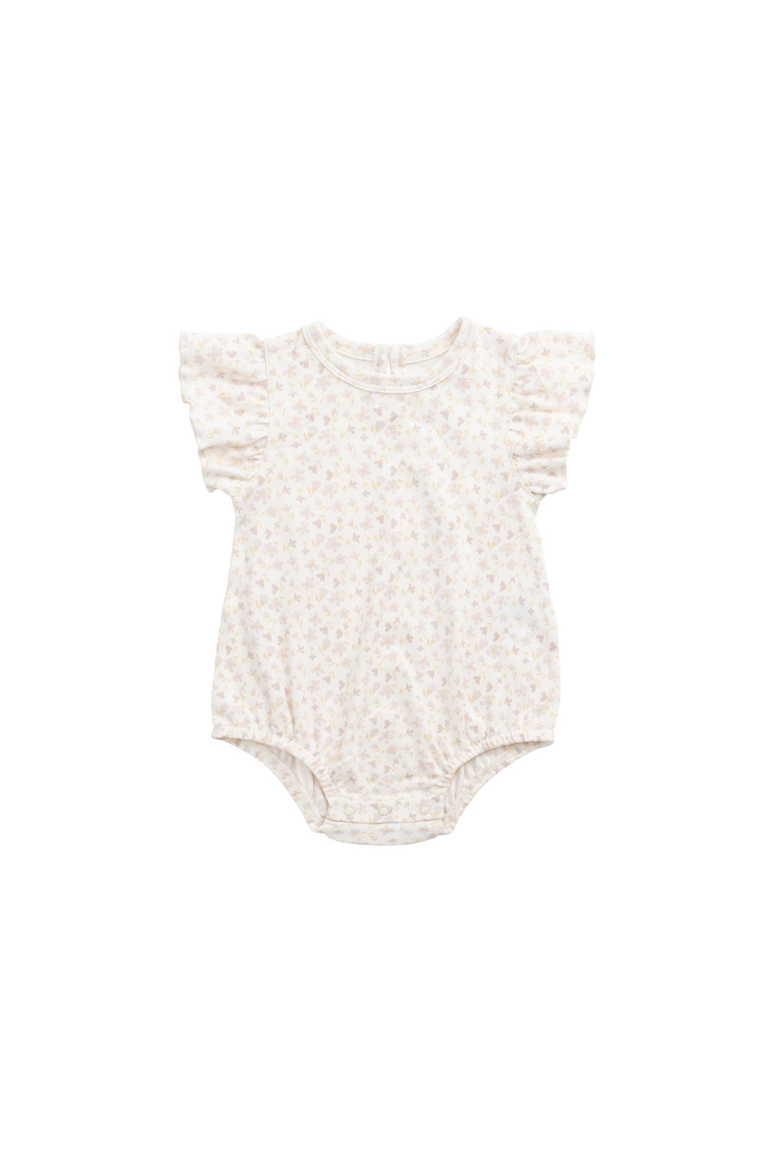 Organic Cotton Sage Onepiece - Aries Mauve Childrens Onepiece from Jamie Kay NZ