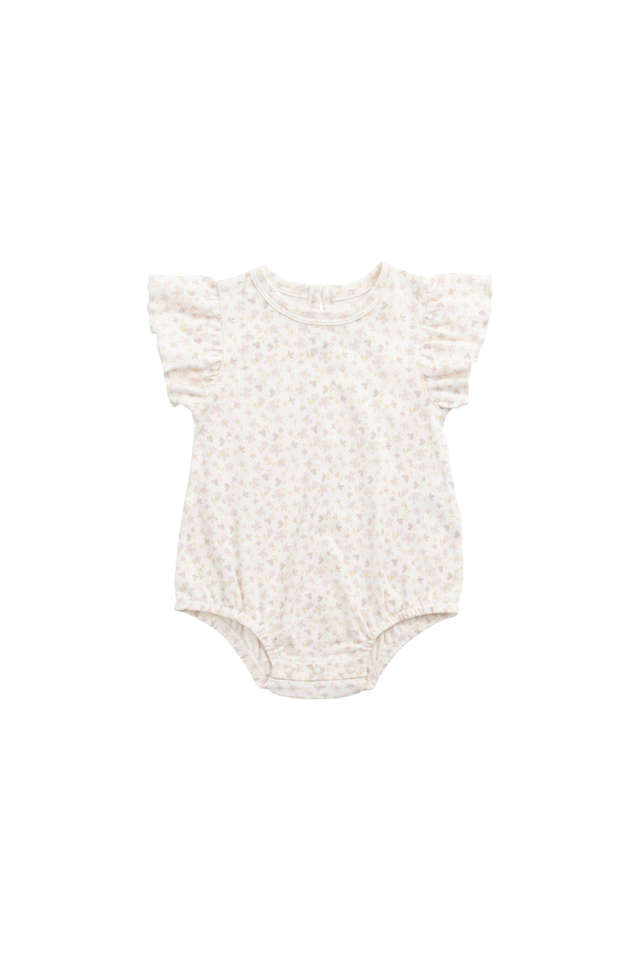 Organic Cotton Sage Onepiece - Aries Mauve Childrens Onepiece from Jamie Kay NZ