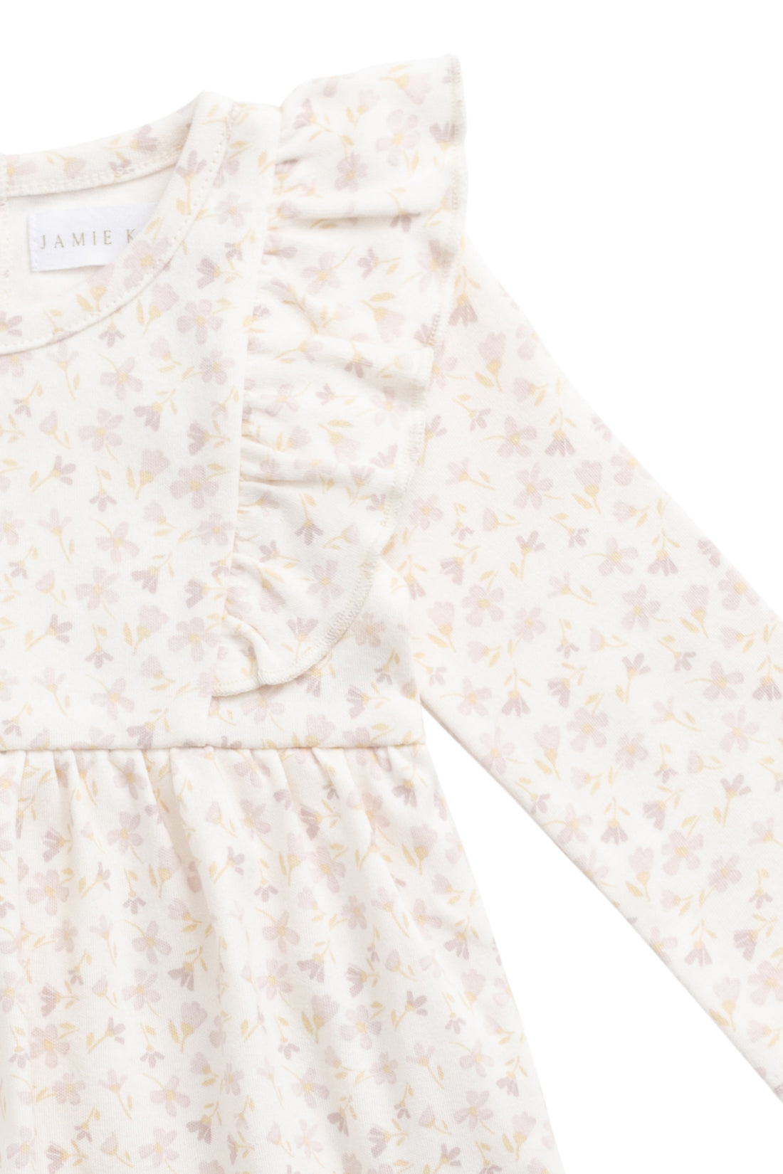 Organic Cotton Vivienne Playsuit - Aries Mauve Childrens Playsuit from Jamie Kay NZ