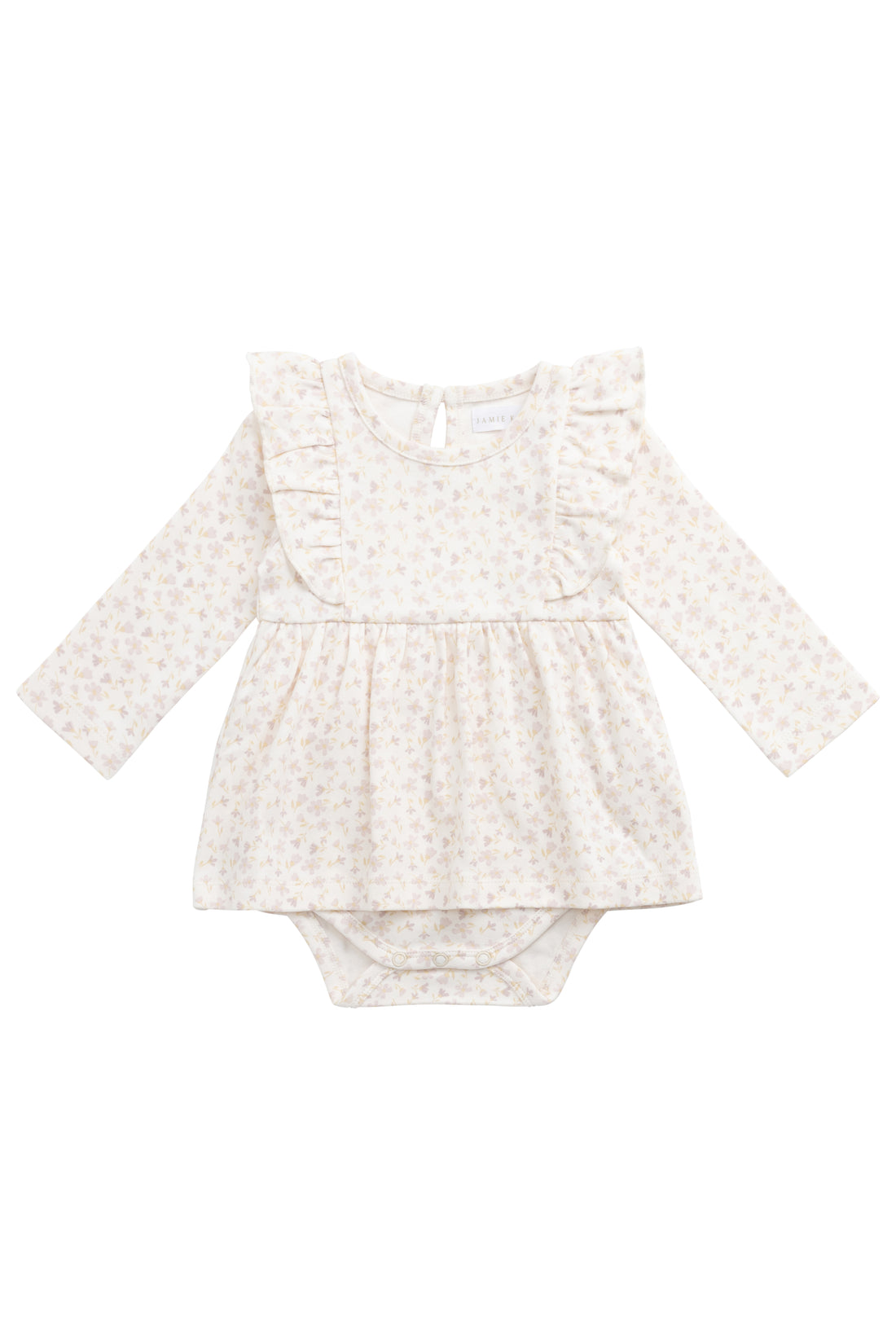 Organic Cotton Vivienne Playsuit - Aries Mauve Childrens Playsuit from Jamie Kay NZ