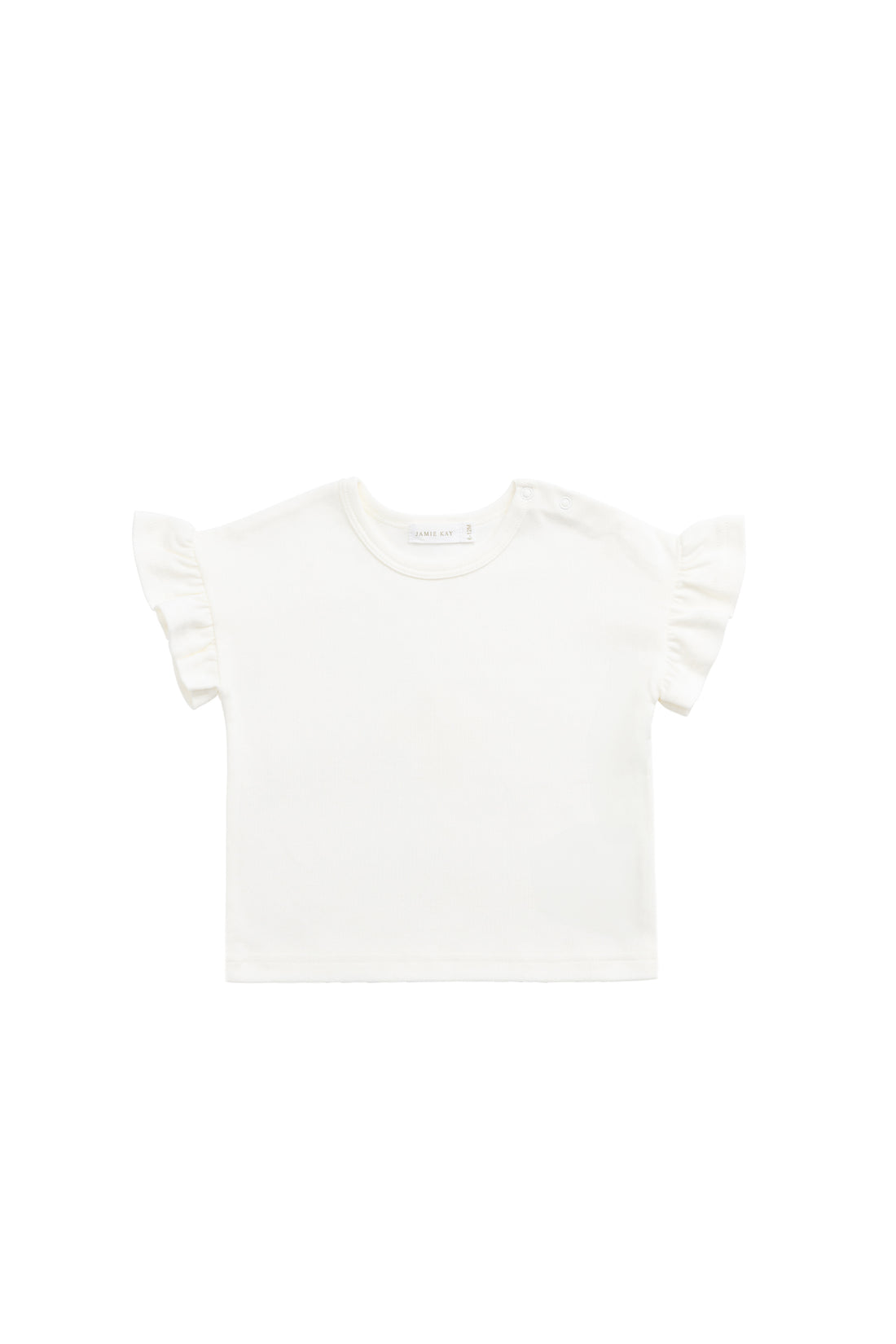 Pima Cotton Antoinette Top - Parchment Childrens Top from Jamie Kay NZ