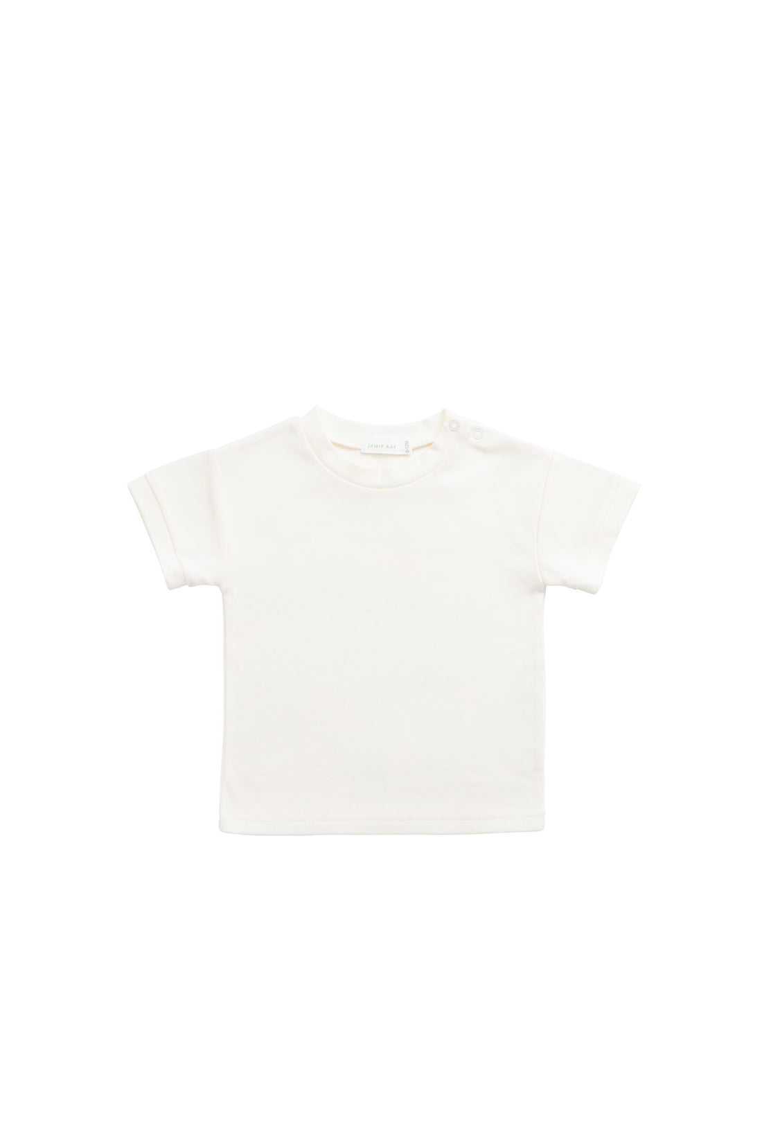 Pima Cotton Eddie Tee - Cloud Childrens Top from Jamie Kay NZ