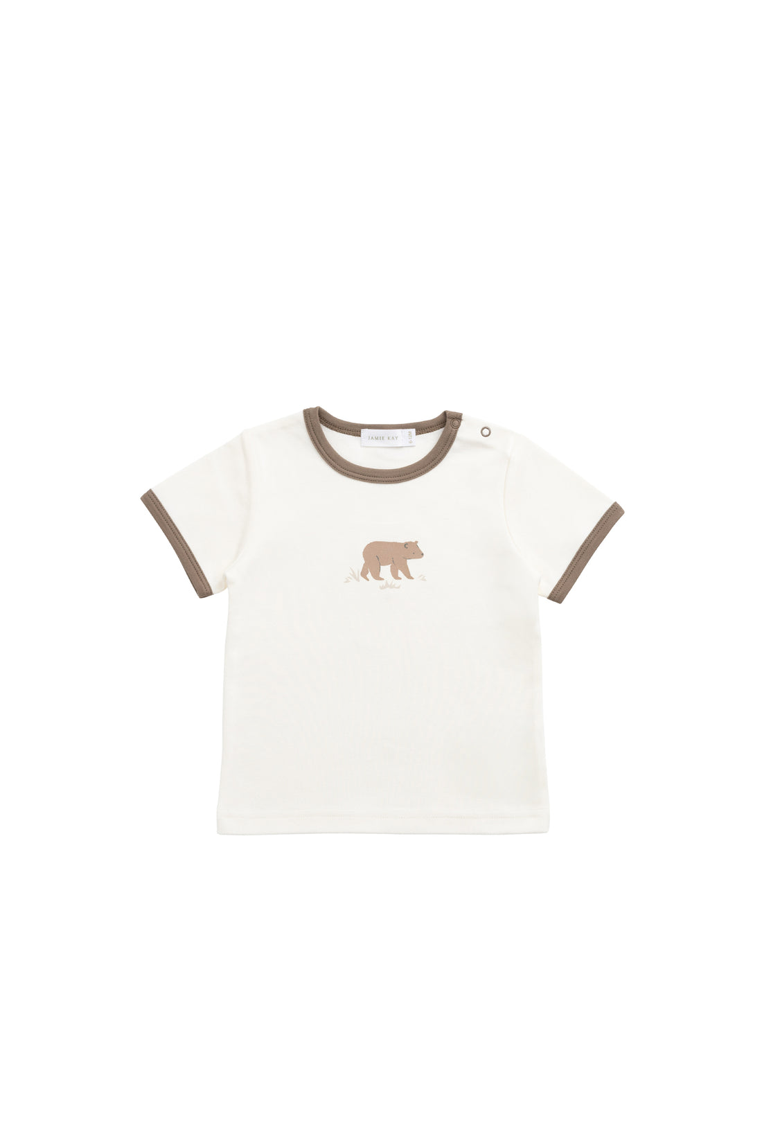 Pima Cotton Erik Tee - Buddy Bear Cloud Childrens Top from Jamie Kay NZ