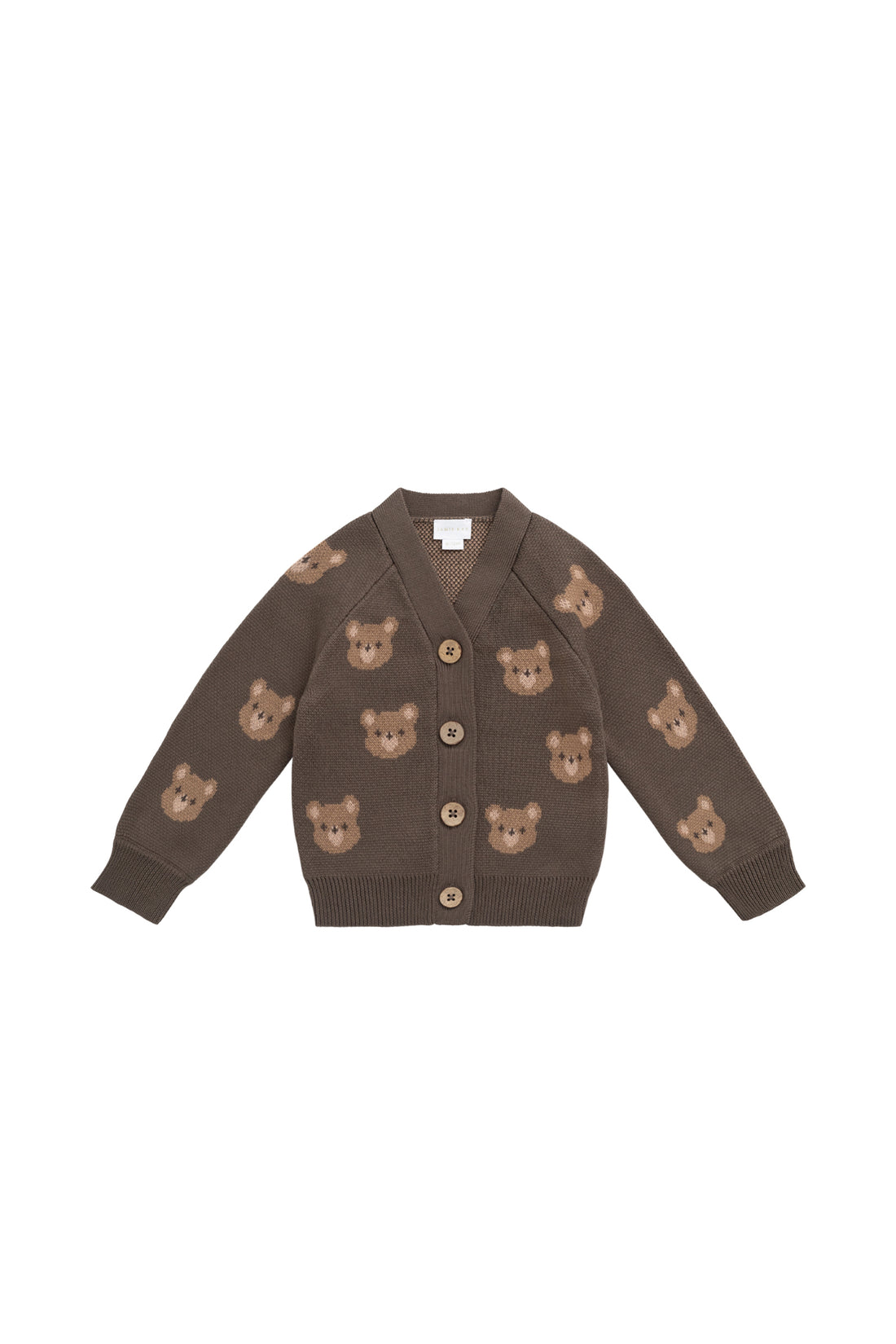 Samuel Cardigan - Bobbie Bear Canteen Childrens Cardigan from Jamie Kay NZ