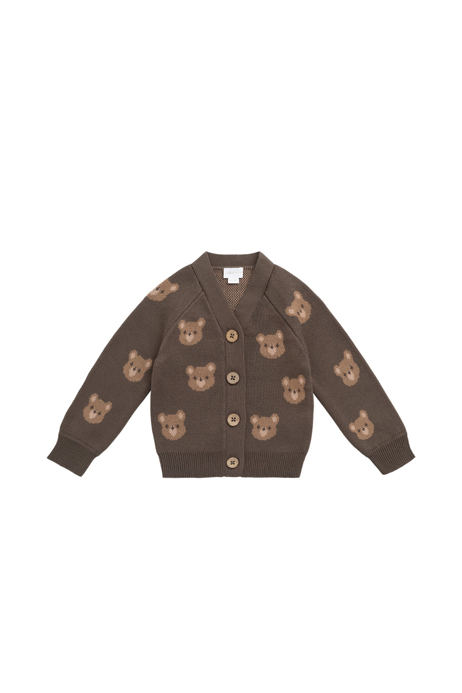Samuel Cardigan - Bobbie Bear Canteen Childrens Cardigan from Jamie Kay NZ