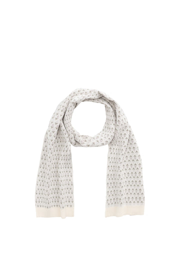 Savannah Jacquard Scarf - Sheer Pink Childrens Scarf from Jamie Kay NZ