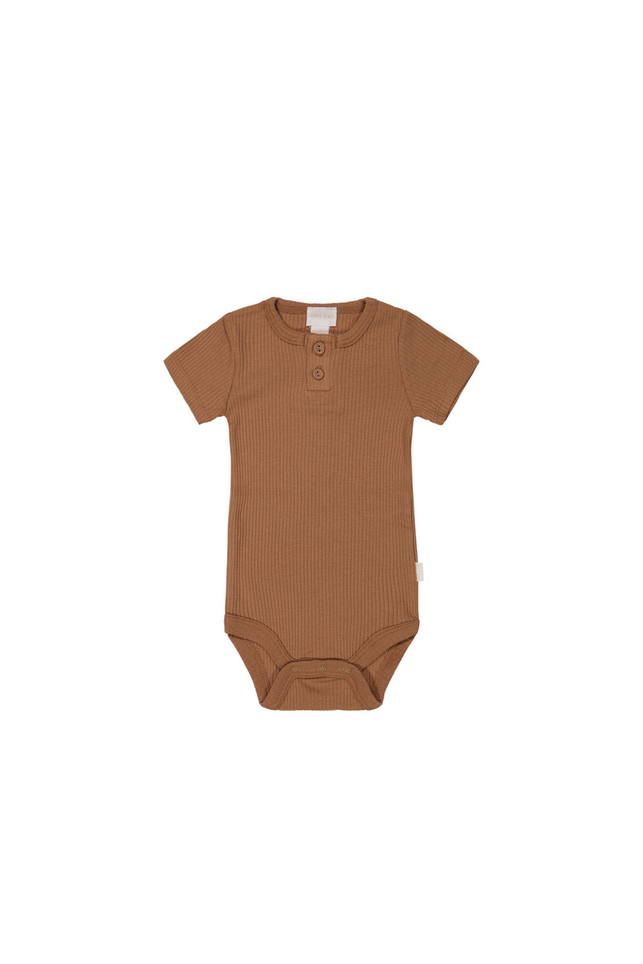 Organic Cotton Modal Darcy Rib Tee Bodysuit - Baker Childrens Bodysuit from Jamie Kay NZ