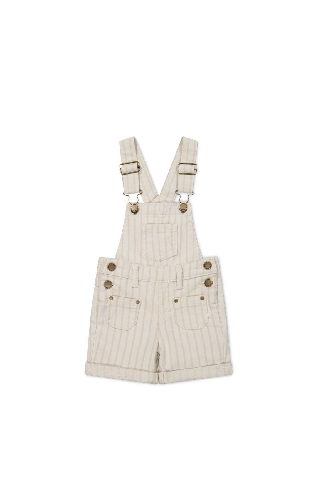 Casey Short Overall - Cassava/Soft Clay Childrens Overall from Jamie Kay NZ