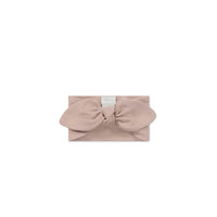 Pima Cotton Lilian Headband - Dusky Rose Childrens Headband from Jamie Kay NZ