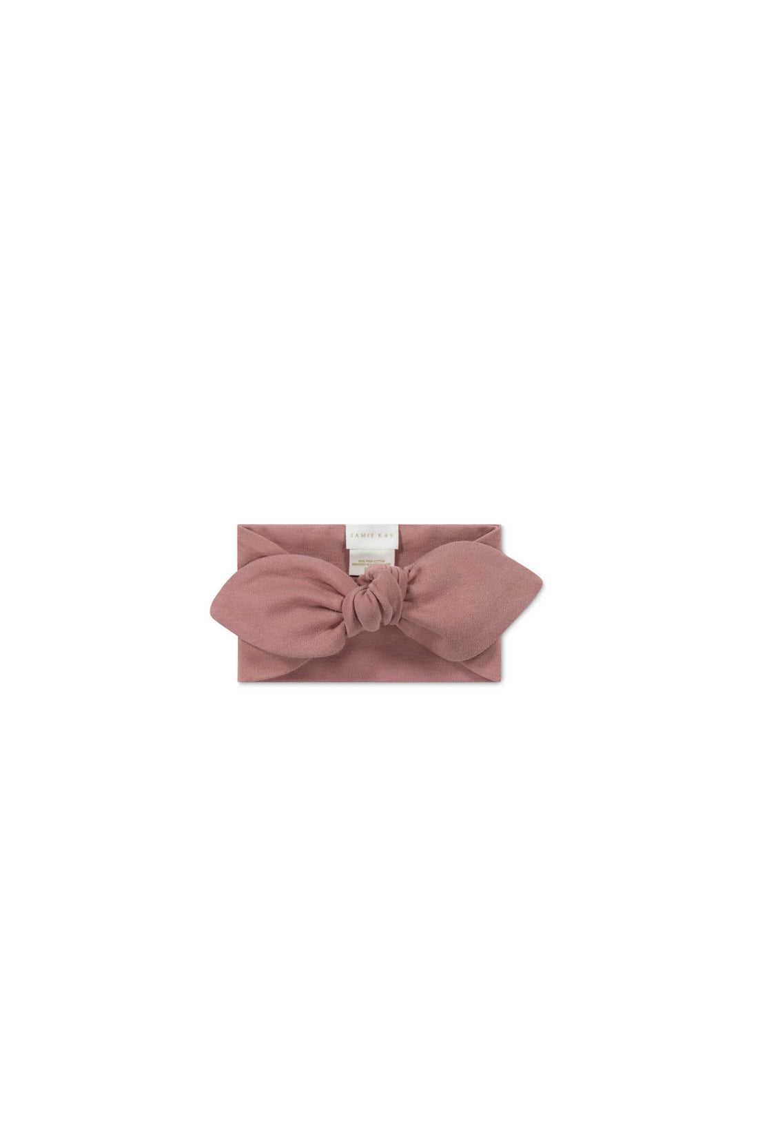 Pima Cotton Lilian Headband - Vintage Rose Childrens Headband from Jamie Kay NZ