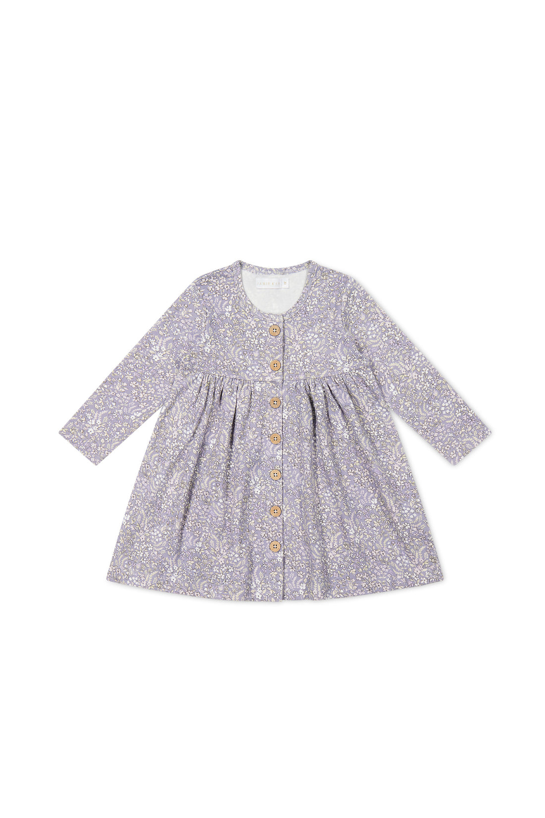 Organic Cotton Poppy Dress - April Lilac Childrens Dress from Jamie Kay NZ