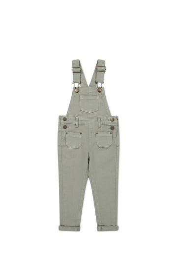 Arlo Twill Overall - Sage Childrens Overall from Jamie Kay NZ