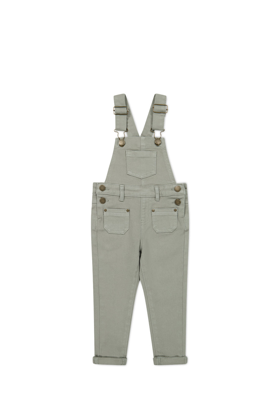 Arlo Twill Overall - Sage Childrens Overall from Jamie Kay NZ