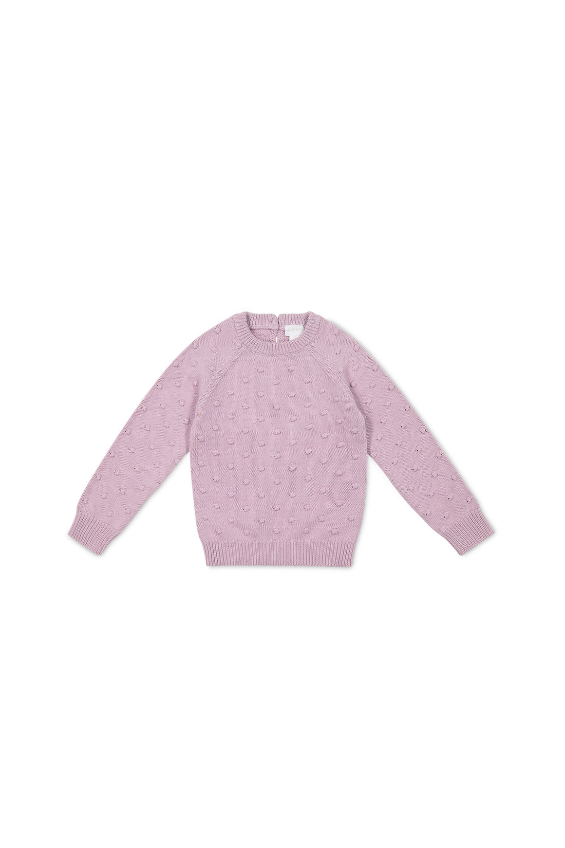 Dotty Knit Jumper - Lilac Blush Childrens Jumper from Jamie Kay NZ