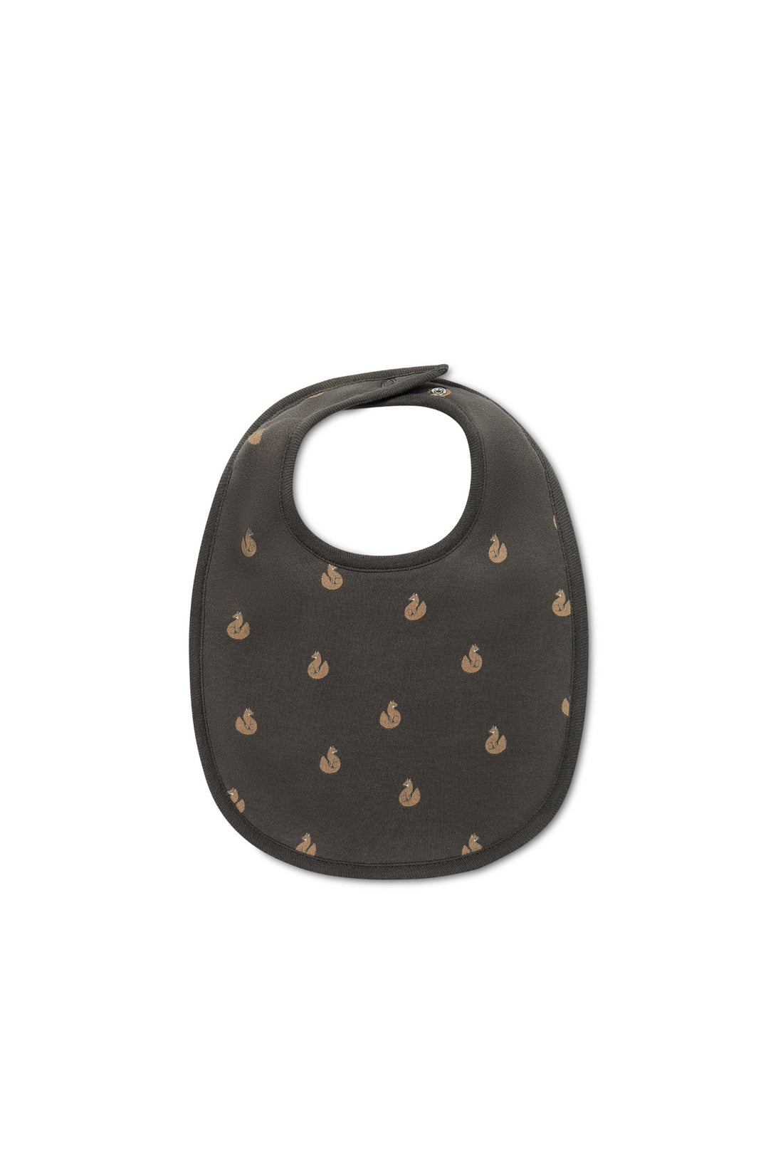 Organic Cotton Bib - Fox Cubs Wolf Childrens Bib from Jamie Kay NZ