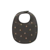 Organic Cotton Bib - Fox Cubs Wolf Childrens Bib from Jamie Kay NZ