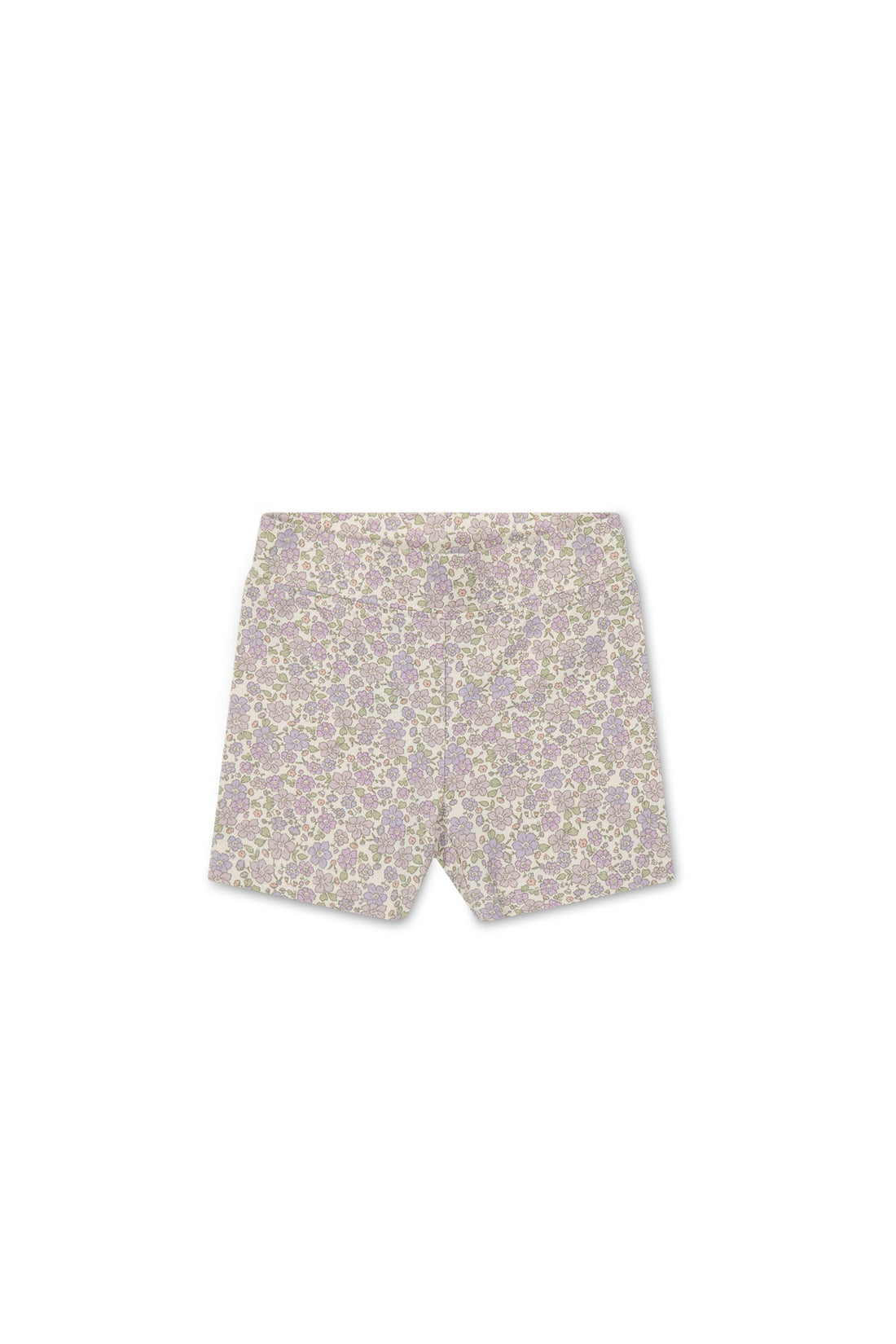 Organic Cotton Everyday Bike Short - Chloe Lavender Childrens Short from Jamie Kay NZ