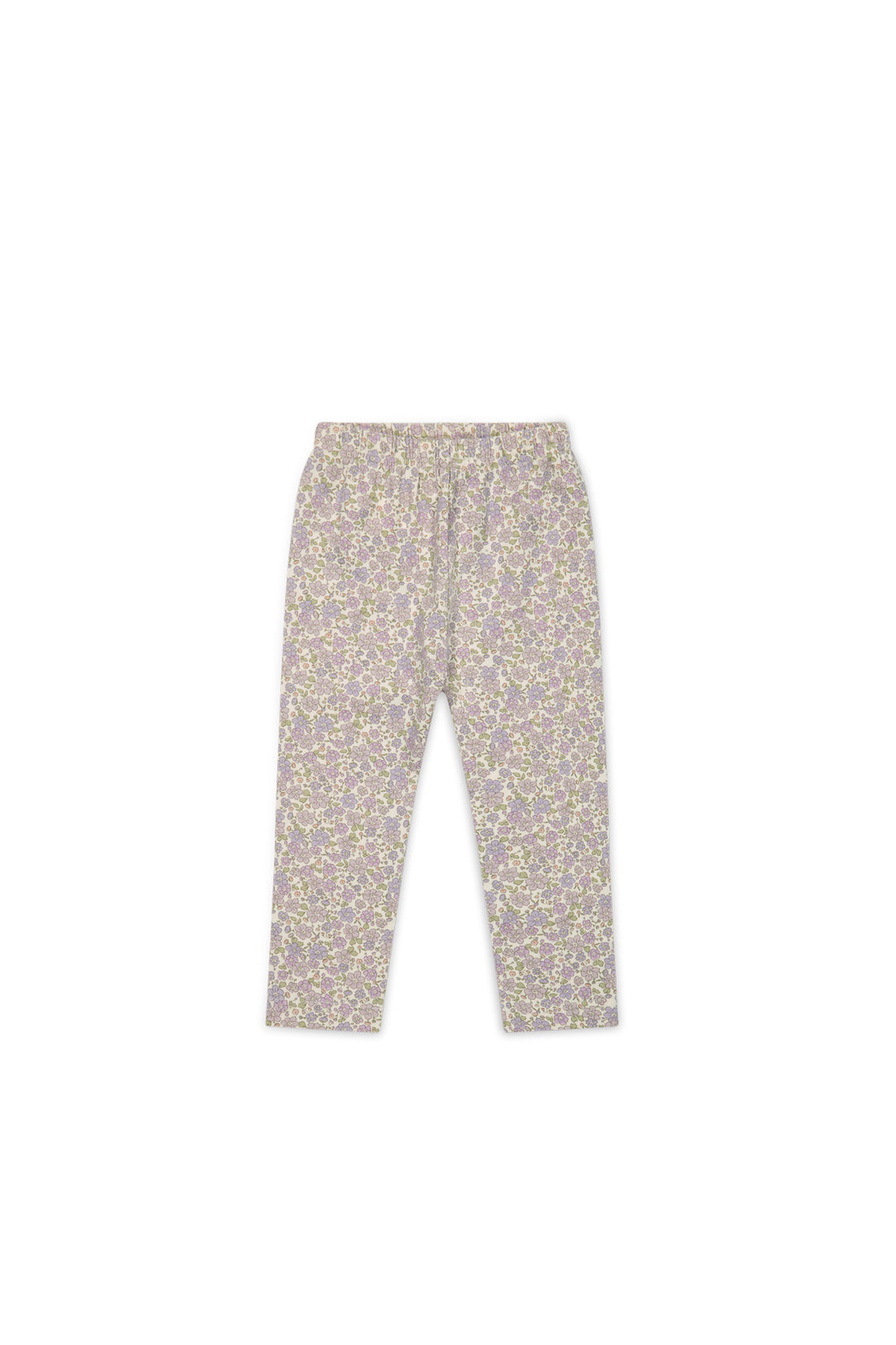 Organic Cotton Everyday Legging - Chloe Lavender Childrens Legging from Jamie Kay NZ