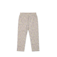 Organic Cotton Everyday Legging - Chloe Lavender Childrens Legging from Jamie Kay NZ