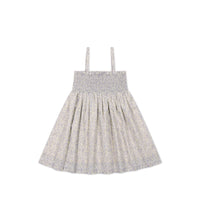 Organic Cotton Mira Dress - Chloe Lavender Childrens Dress from Jamie Kay NZ