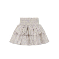 Organic Cotton Samantha Skirt - Chloe Lavender Childrens Skirt from Jamie Kay NZ