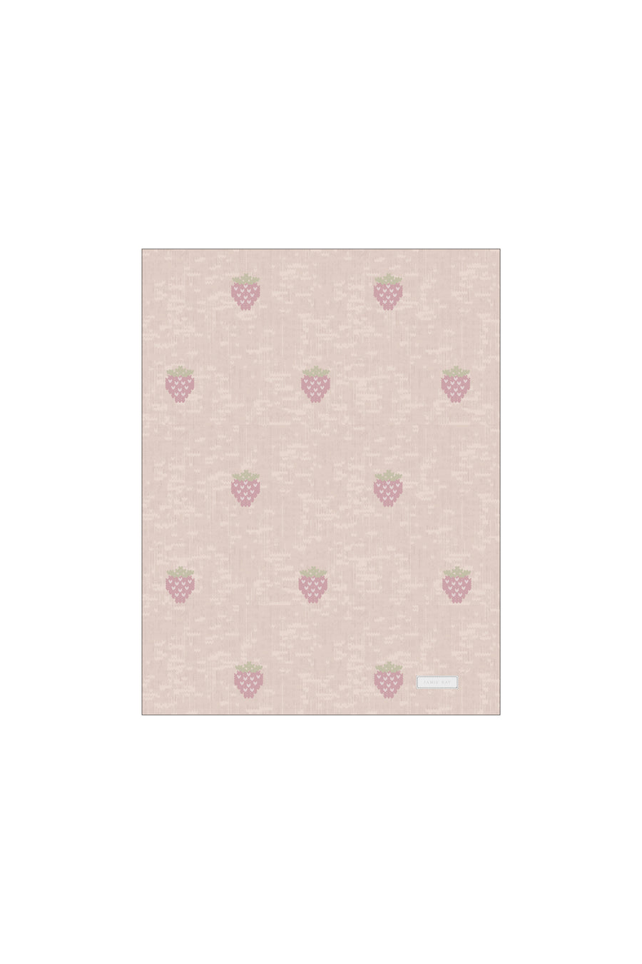 Juliette Blanket - Strawberry Childrens Blanket from Jamie Kay NZ