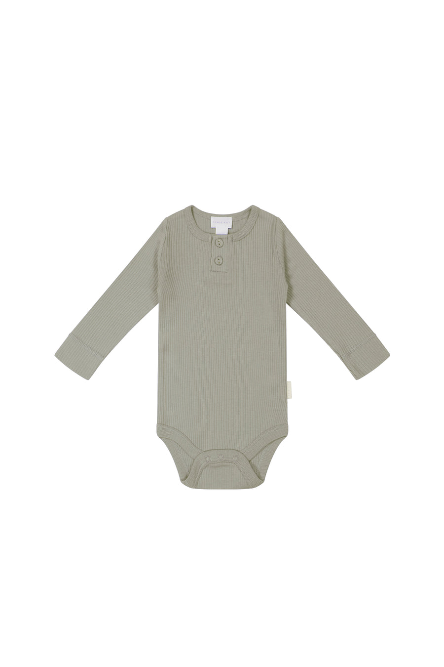 Organic Cotton Modal Long Sleeve Bodysuit - Zen Childrens Bodysuit from Jamie Kay NZ