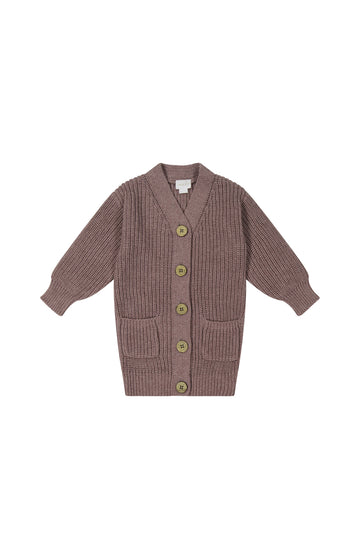 Siena Cardigan - Twilight Marle Childrens Cardigan from Jamie Kay NZ