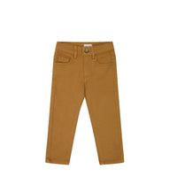 Austin Woven Pant - Clove Childrens Pant from Jamie Kay NZ