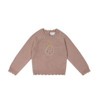 Emma Jumper - Softest Mauve Childrens Sweatshirt from Jamie Kay NZ