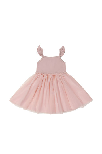 Katie Tutu Dress - Shell Pink Childrens Dress from Jamie Kay NZ