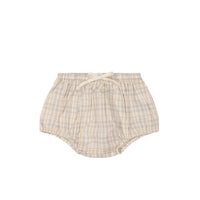 Organic Cotton Everyday Bloomer - Billy Check Childrens Bloomer from Jamie Kay NZ