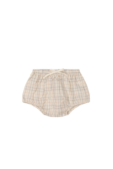 Organic Cotton Everyday Bloomer - Billy Check Childrens Bloomer from Jamie Kay NZ