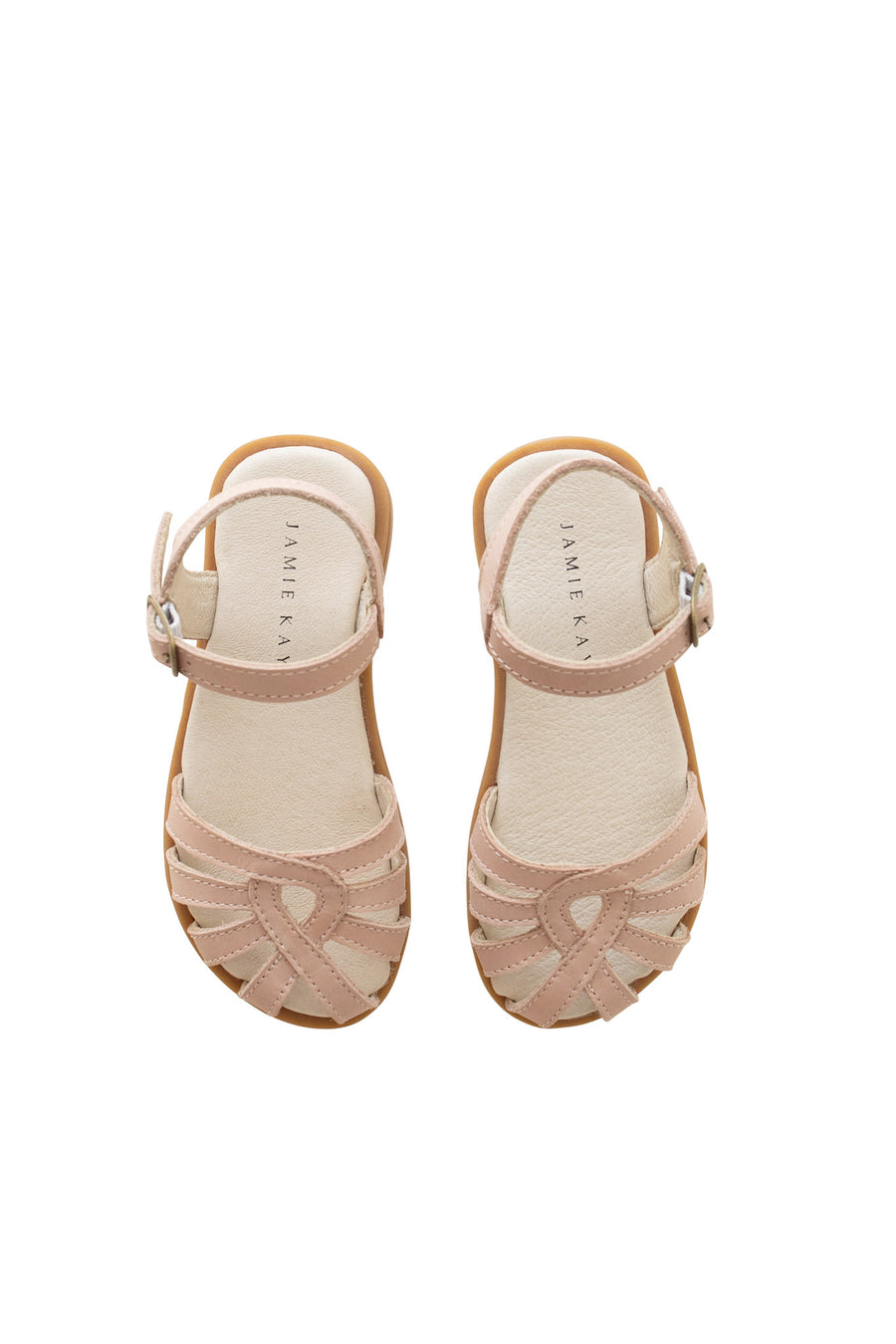 Leather Sandal - Blush Childrens Footwear from Jamie Kay NZ