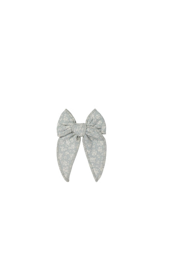 Organic Cotton Bow - Rosalie Fields Bluefox Childrens Bow from Jamie Kay NZ