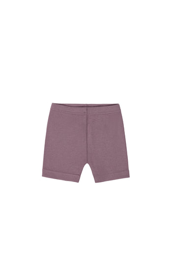 Organic Cotton Modal Everyday Bike Short - Twilight Childrens Short from Jamie Kay NZ