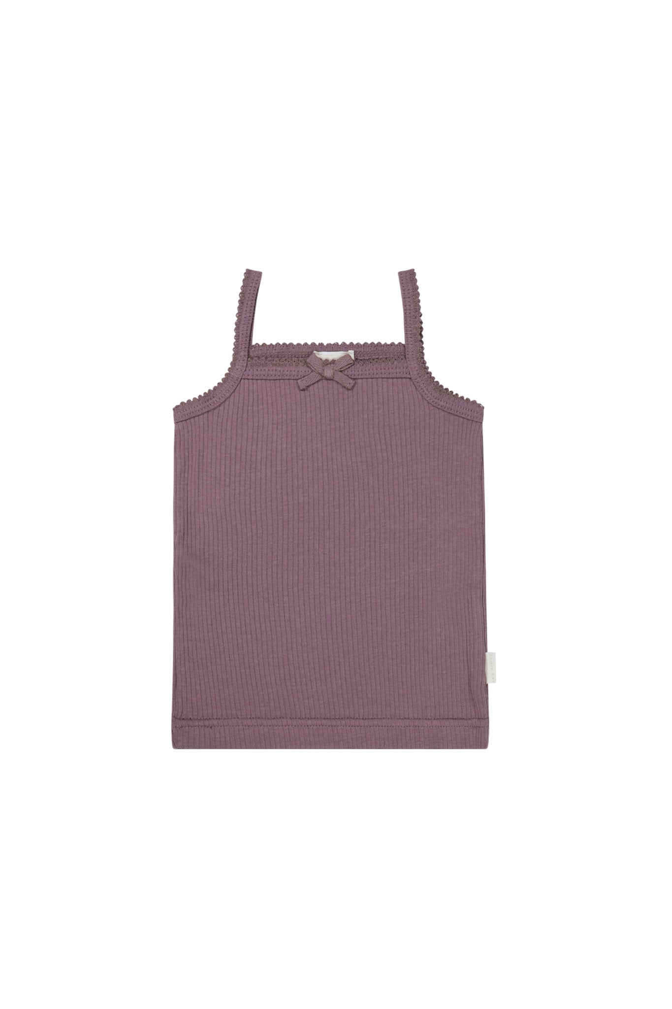 Organic Cotton Modal Singlet Twilight Jamie Kay NZ