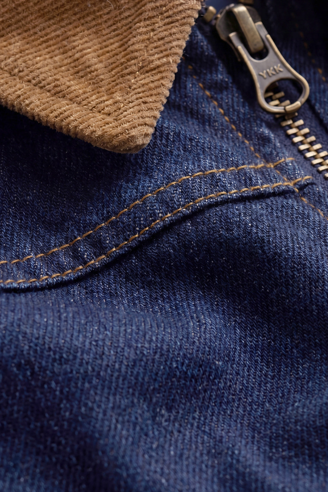Ezekiel Jacket - Mid Indigo Denim Childrens Jacket from Jamie Kay NZ
