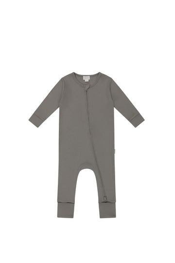 Organic Cotton Modal Gracelyn Onepiece - Cobblestone Childrens Onepiece from Jamie Kay NZ
