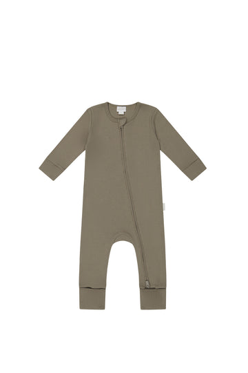 Organic Cotton Modal Gracelyn Onepiece - Sepia Childrens Onepiece from Jamie Kay NZ