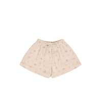 Organic Cotton Muslin Emelia Short - Irina Shell Childrens Short from Jamie Kay NZ