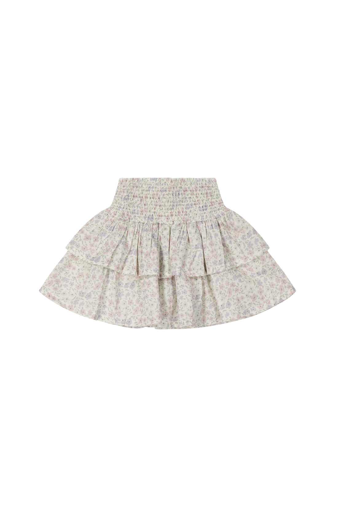 Organic Cotton Samantha Skirt - Fifi Lilac Childrens Skirt from Jamie Kay NZ