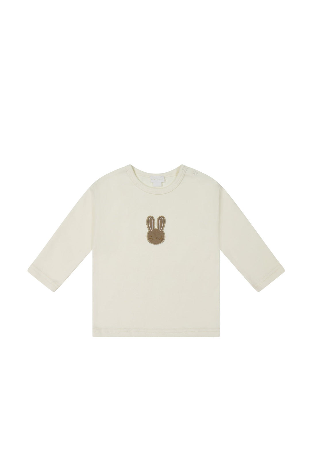 Pima Cotton Arnold Long Sleeve Top - Cloud Childrens Top from Jamie Kay NZ